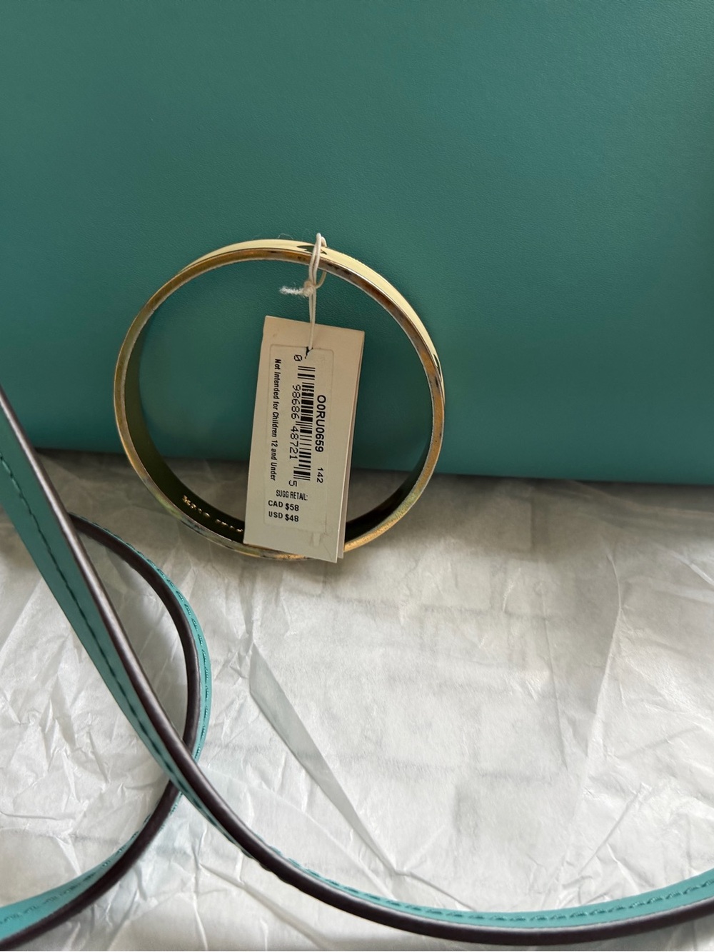 πππkate spade turquoise crossbody with tassel Plus free bracelet Kate spade β οΈ - Picture 12 of 15